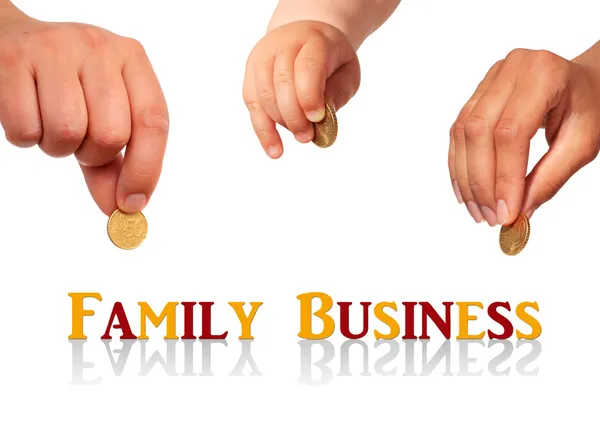 Rodzinny biznes koncepcja. — Zdjęcie stockowe