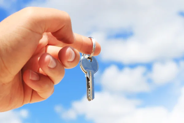 Key in hand. — Stock Photo, Image