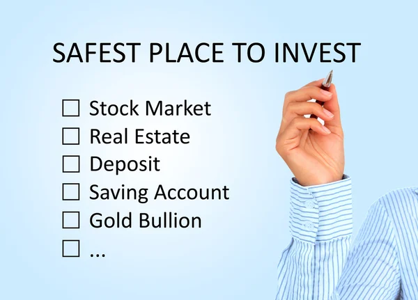 Where to invest concept. — Stock Photo, Image