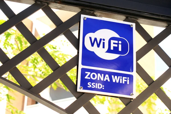 WiFi zone. — Stock Photo, Image