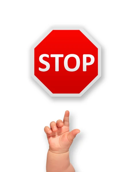 Stop-merkki . — kuvapankkivalokuva