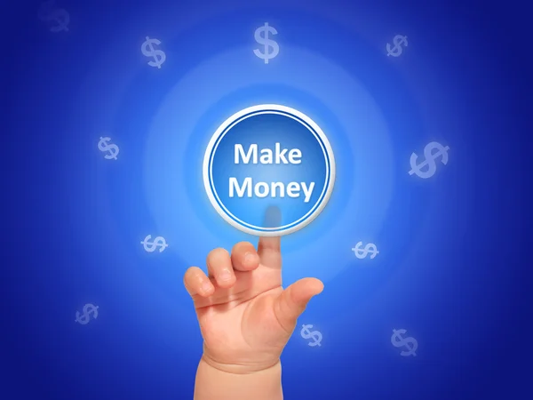 Make money concept. — Stock Photo, Image
