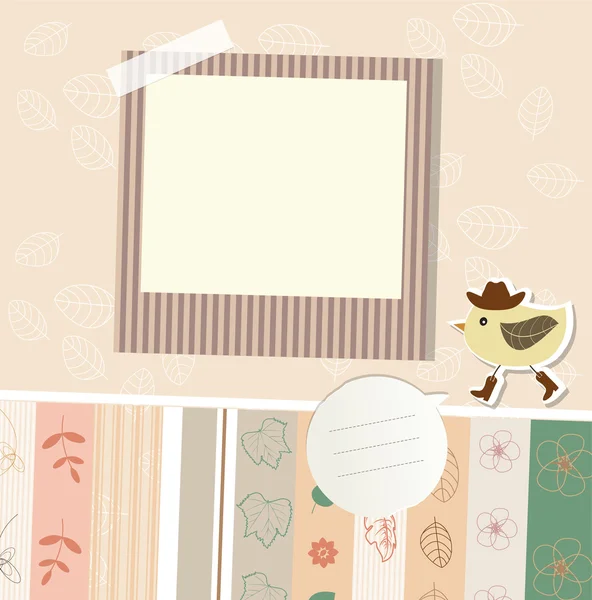 Designelementen voor scrapbook — Stockvector