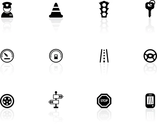 trafik ve sürüş simgeler