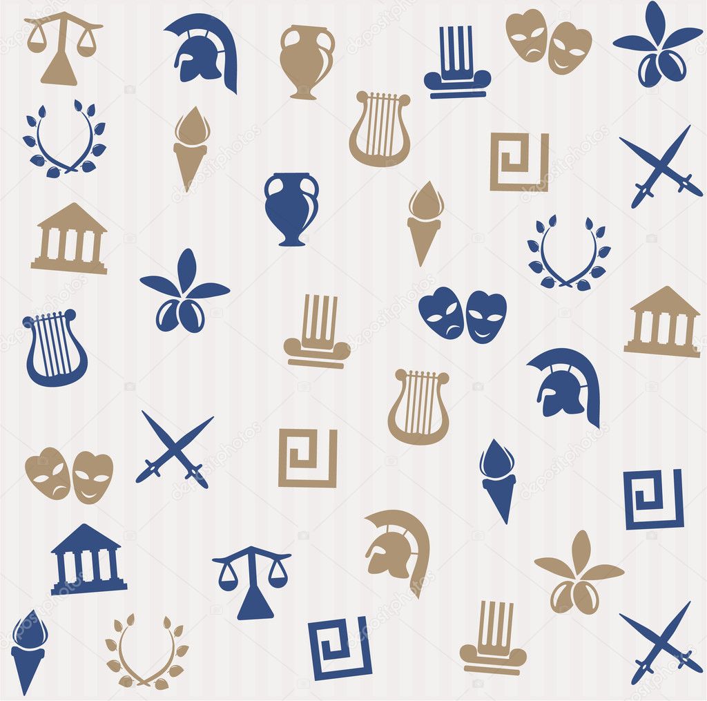 Greek seamless pattern