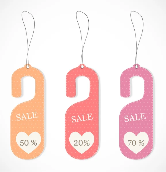 Discount tags — Stock Vector