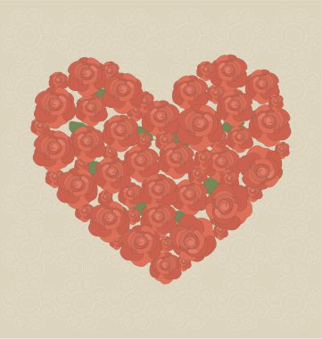 kalbi olan kartpostal