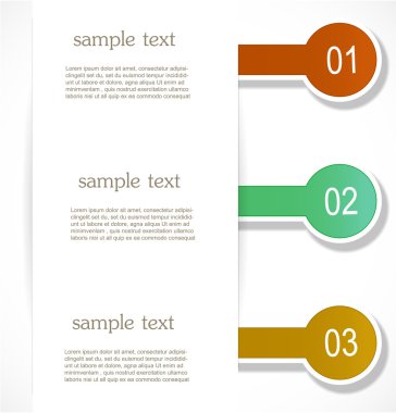 Kağıt bookmarker ve çıkartmaları kümesi