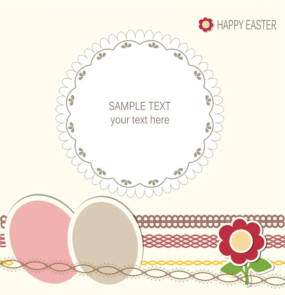 Easter card — Stock Vector