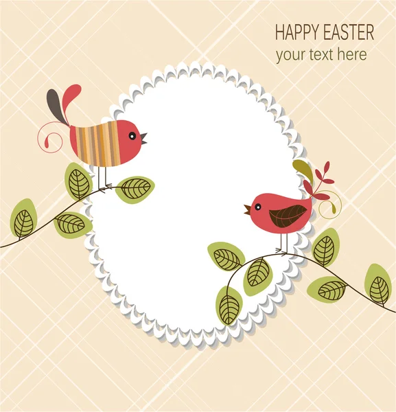 Easter card — Stock Vector