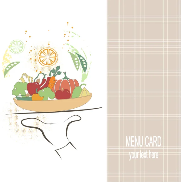 Restaurant menu — Stock Vector