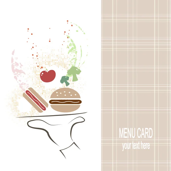 Restaurant menu — Stock Vector