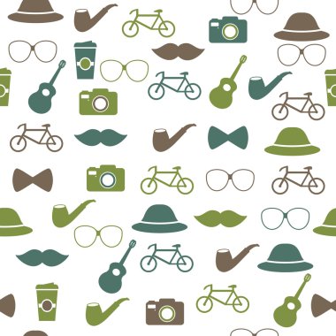 hipster seamless modeli