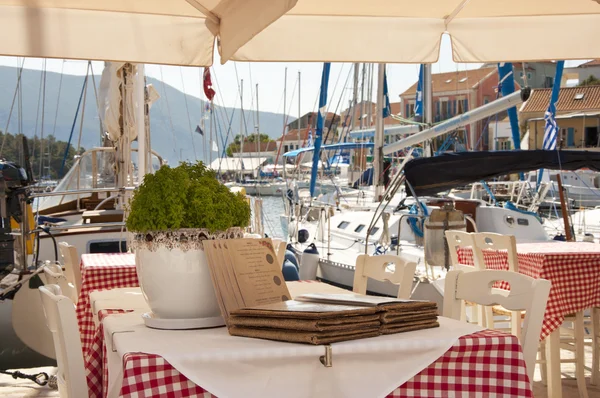 Griekse taverna — Stockfoto