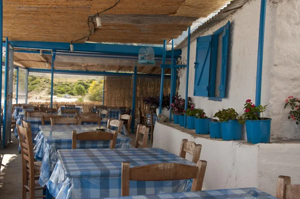 Greek taverna — Stock Photo, Image