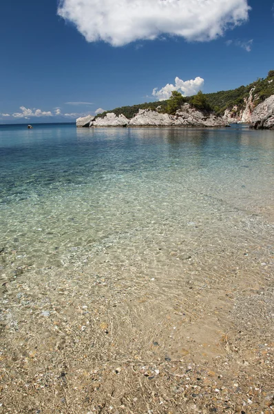 Strand von stafylos — Stockfoto