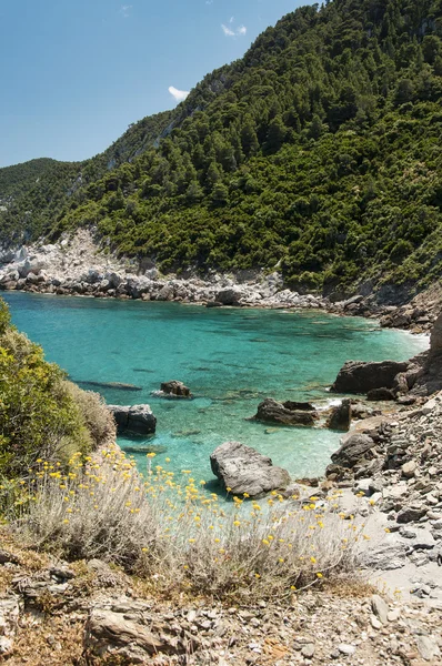 Praia de Ágios Ioannis — Fotografia de Stock