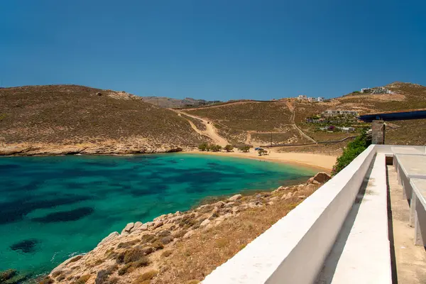 Agios Sostis Beach Serifos Island Greece — Stock Photo, Image