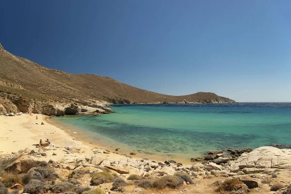 Kalo Ampeli Beach Serifos Island Greece — Foto de Stock