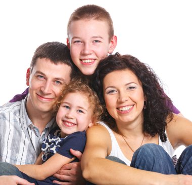 Mutlu aile portresi