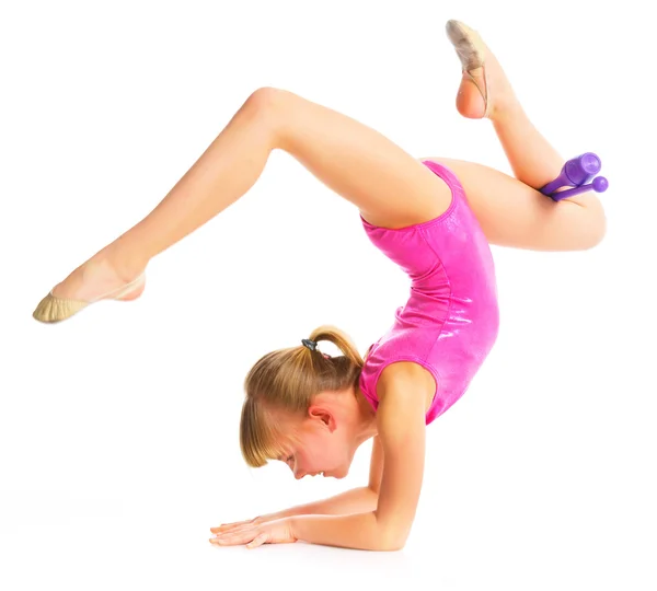 Weinig gymnast — Stockfoto