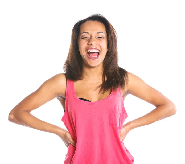 Laughing girl — Stock Photo, Image