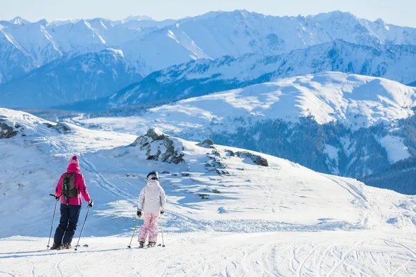 Skiing resort in Austria — Stock Photo, Image