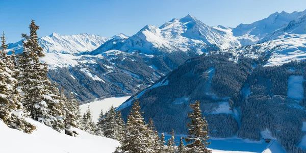 Ośrodek narciarski. Austria — Zdjęcie stockowe