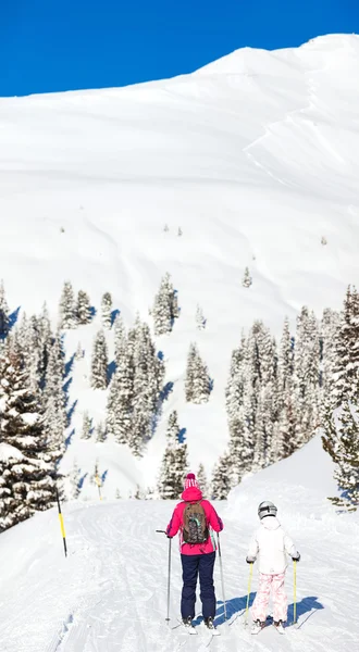 Skigebiet in Österreich — Stockfoto