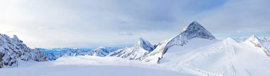 Ski resort Zillertal Hintertuxer Glacier. Austria clipart