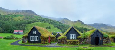 Iceland Tradition Houses clipart