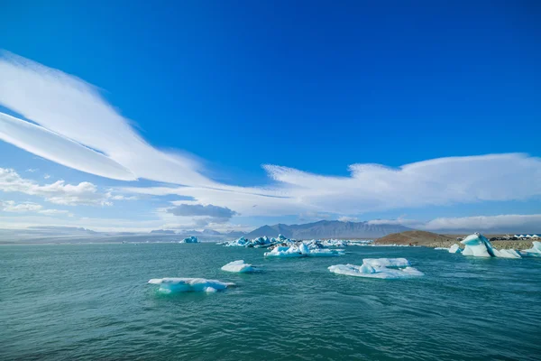 Laguna glaciale di Jokulsarlon — Foto Stock