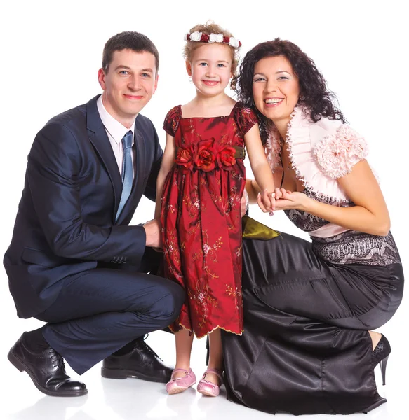 Famiglia della felicità — Foto Stock