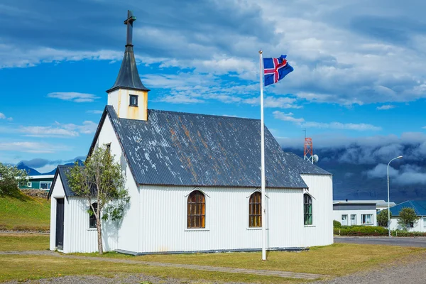 Igreja luterana islandesa — Fotografia de Stock