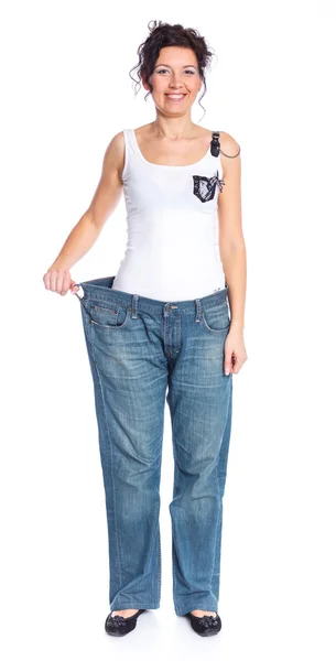 Mulher magra — Fotografia de Stock