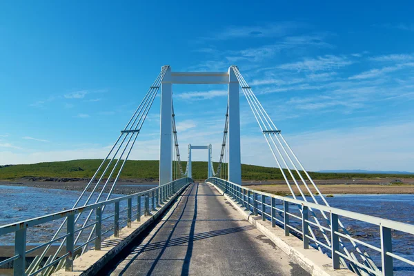 El puente sobre las tierras de hielo j  ... —  Fotos de Stock