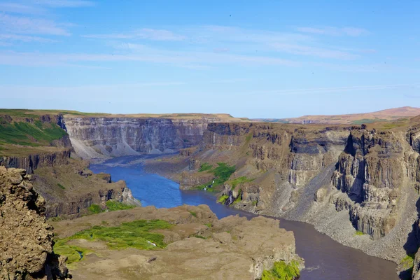 Canyon. IJsland — Stockfoto