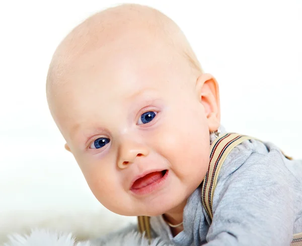 Förtjusande baby pojke — Stockfoto