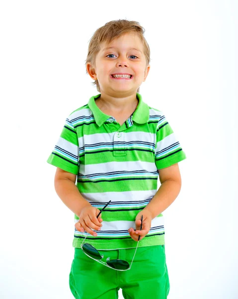 Niño en las gafas de sol —  Fotos de Stock