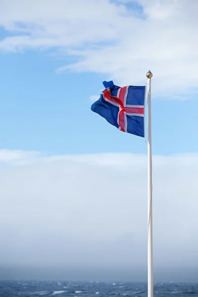 Islannin lippu — kuvapankkivalokuva