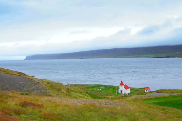 Kościół na Islandii — Zdjęcie stockowe