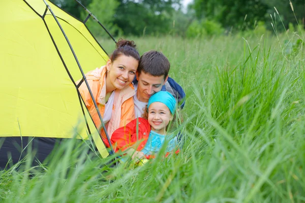 Aile Kampı — Stok fotoğraf