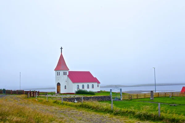 Kyrkan på Island — Stockfoto