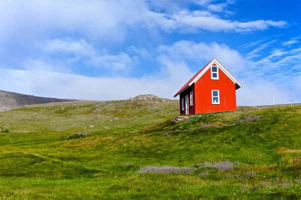 İzlanda 'daki ev. — Stok fotoğraf