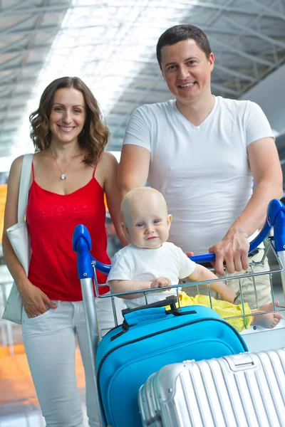 Family going on a trip — Stock Photo, Image