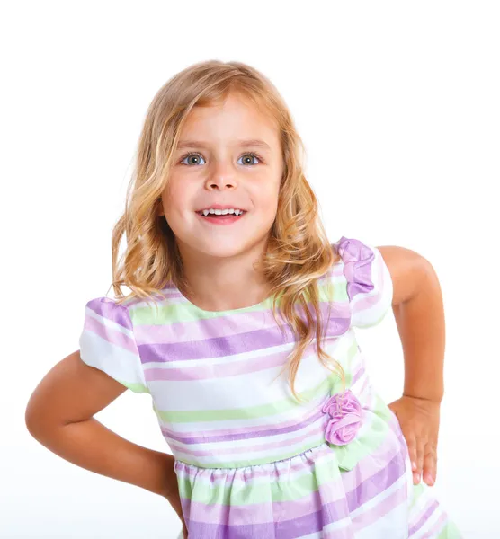 Portrait little girl — Stock Photo, Image