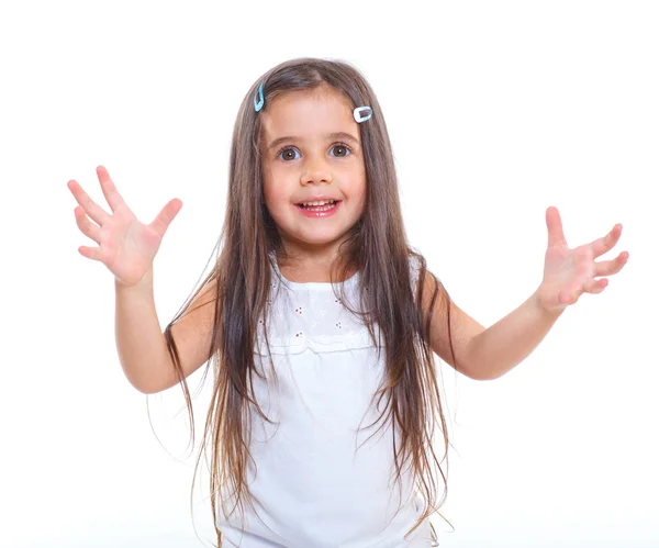 Retrato menina — Fotografia de Stock