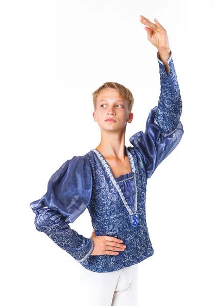 Schöne männliche Balletttänzerin — Stockfoto