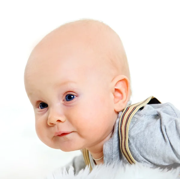 Förtjusande baby pojke — Stockfoto