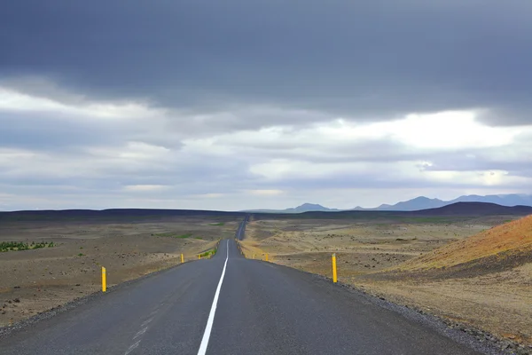 Aussichtsstraße auf Island — Stockfoto